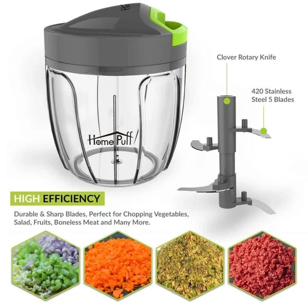 Large Size 900ML Sharp Balded Speedy Chopper